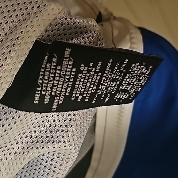 Members Only jacket size 5 yellow/blue/white - Picture 5 of 7